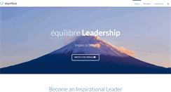 Desktop Screenshot of e-quilibre.jp